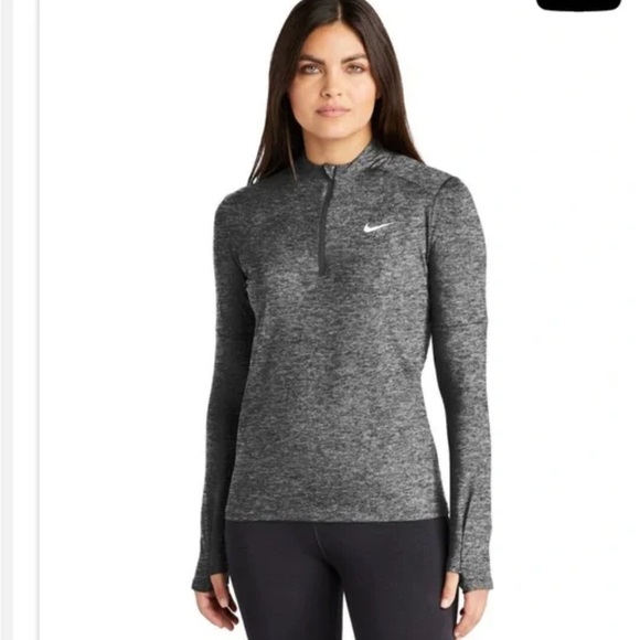 Nike Half Zip Heathered Jacket - Picture 1 of 7